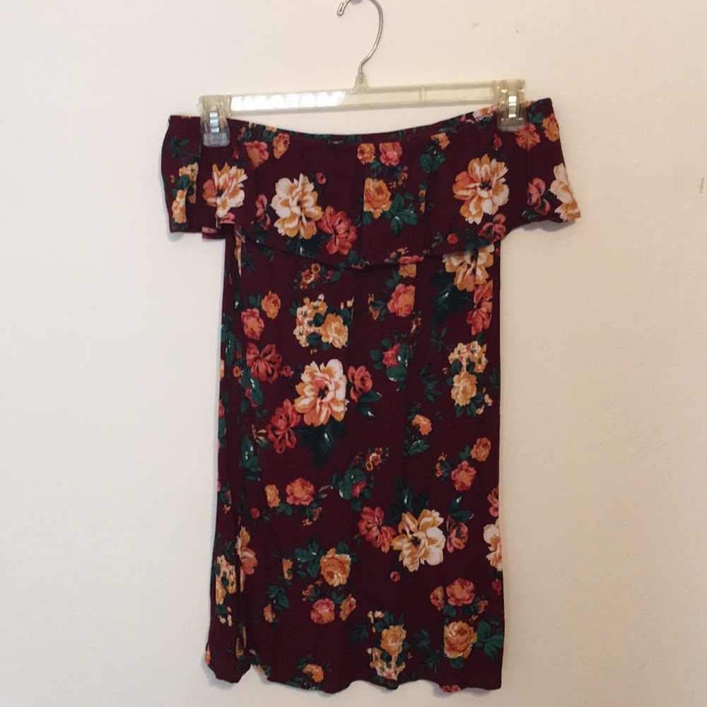 Off the Shoulders Floral dress